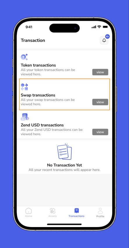 Swap Transactions